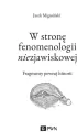 W stronę fenomenologii niezjawiskowej - tantis.pl