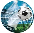 Talerzyki papierowe Soccer Fans 23cm 8szt - tantis.pl
