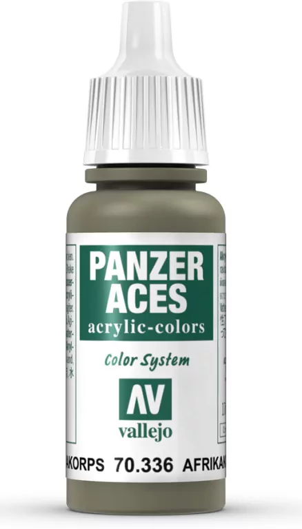 Vallejo: 70.336 - Panzer Aces - Afrikakorps Tank Crew (17 ml) - tantis.pl