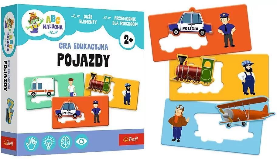 Pojazdy ABC Malucha Rodzina Treflików - tantis.pl