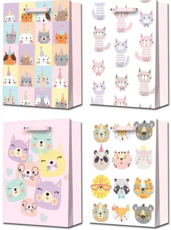 Torebka upominkowa L MIX - tantis.pl