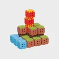 Marioinex Mini Waffle Green Blocks 142 el. - tantis.pl