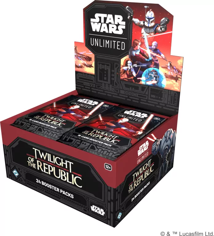 Star Wars: Unlimited - Twilight of the Republic - Booster Box (24) - tantis.pl