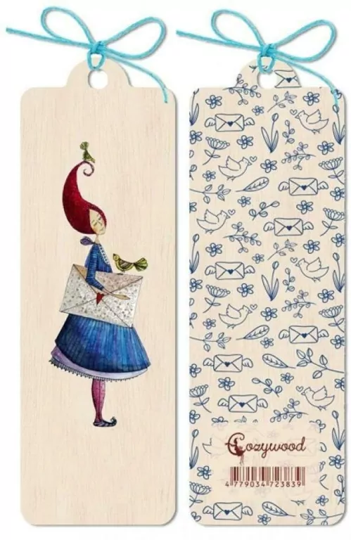 Zakładka drewniana List - tantis.pl