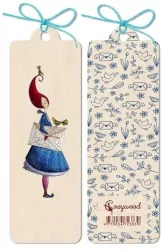 Zakładka drewniana List