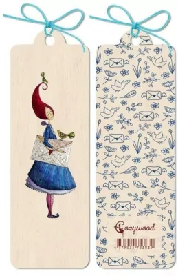 Zakładka drewniana List