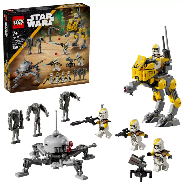 LEGO® Zestaw bitewny — żołnierze-klony z 327. korpusu galaktycznego 75431 - tantis.pl