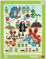 Puzzle 40 ramkowe Krecik w ogródku - tantis.pl
