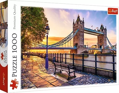 Puzzle 1000 Tower Bridge, Londyn TREFL - tantis.pl
