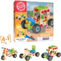 Klocki konstrukcyjne Quad drewniany 4w1 110el - tantis.pl