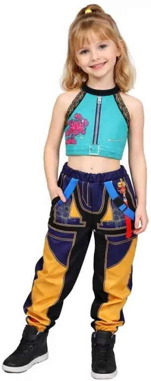 Strój KPOP Piosenkarka Zoey rozm. 110/120cm - tantis.pl