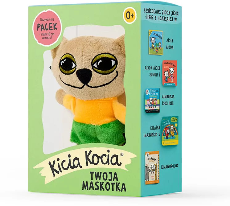 Kicia Kocia. Maskotka Pacek w pudełku - tantis.pl