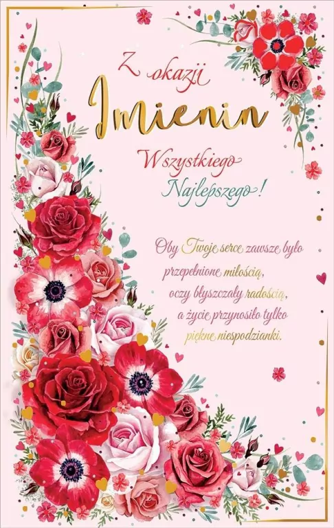 Kartka Imieninowa IM16 - tantis.pl