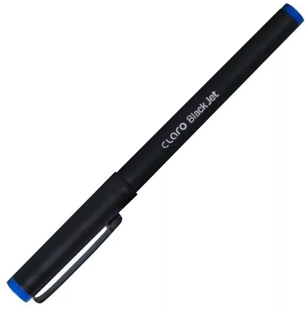 Długopis Claro Black Jet 1mm niebieski, 10 sztuk - tantis.pl