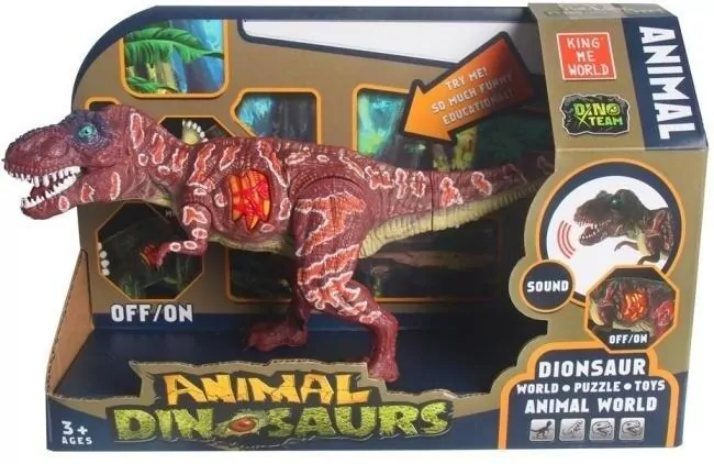 Tyranozaur ze światłem i dżwiękiem - tantis.pl