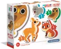 Clementoni. Moje Pierwsze Puzzle. Forest animals - tantis.pl