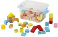 Klocki drewniane kolor, 76 elementów - tantis.pl