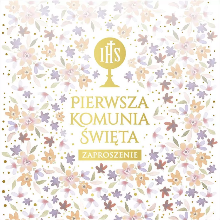 Zaproszenie Komunia - tantis.pl