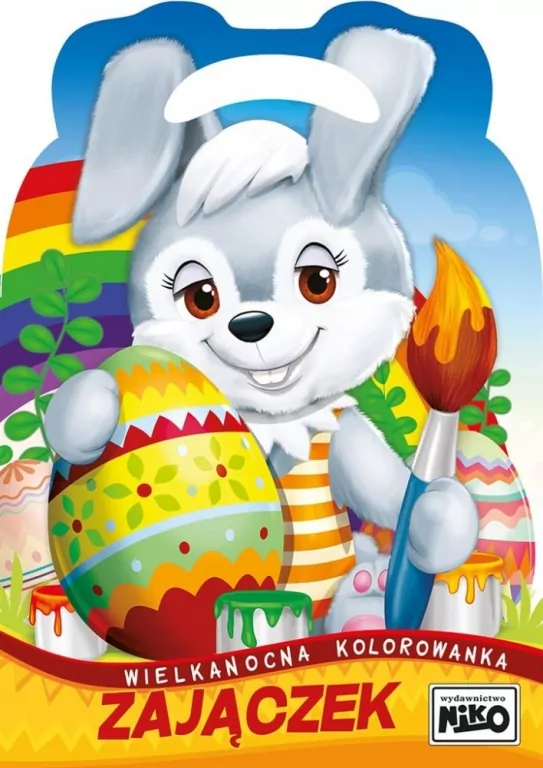 Zajączek. Wielkanocna kolorowanka - tantis.pl
