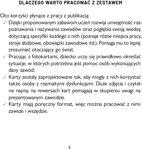 Fotokarty. Zawody. Uniwersalna pomoc edukacyjna - tantis.pl
