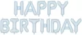 Balon foliowy Happy Birthday 340x35cm niebieski - tantis.pl
