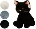 Kot pluszowy siedzący 33cm mix - tantis.pl