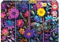 Puzzle 500 Kwiaty i motyl G3 - tantis.pl