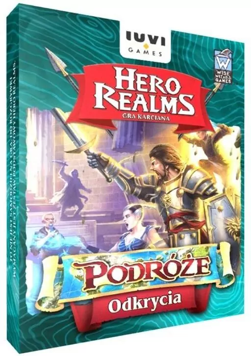 Hero Realms. Podróże Odkrycia. IUVI Games - tantis.pl