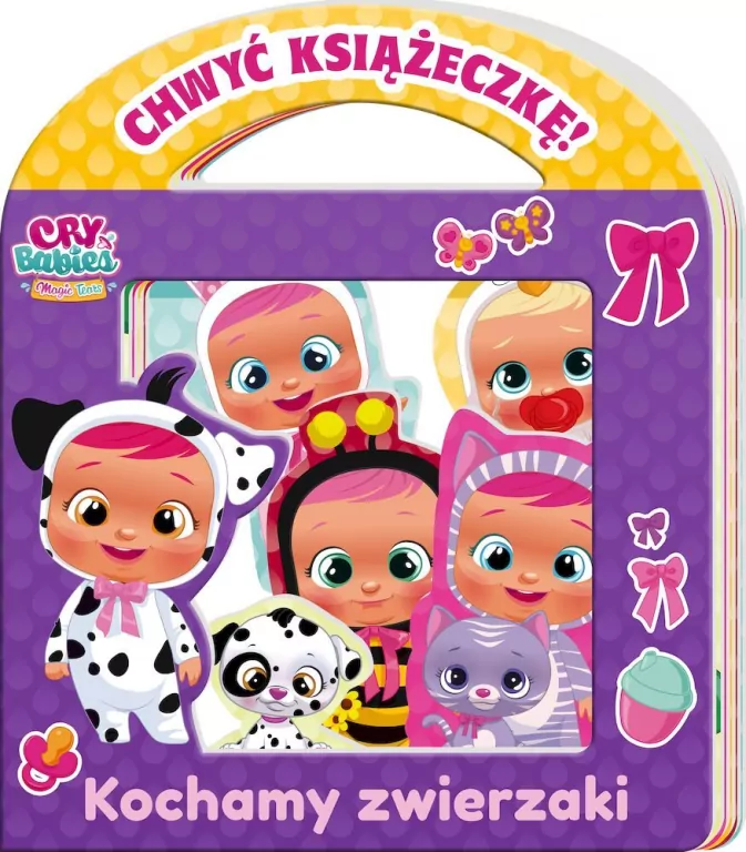 Cry Babies. Kochamy zwierzaki. Chwyć Książeczkę cz. 1 - tantis.pl