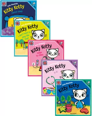 Pakiet: Kitty Kotty. I don't want to play like that! / Kitty Kotty is ill / Kitty Kotty helps to clean / Kitty Kotty. It's mine! / Kitty Kotty cannot sleep