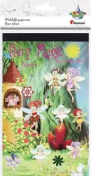 Naklejki papierowe 6 plansz wróżki, mix