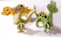 Mini dinozaury do składania mix - tantis.pl