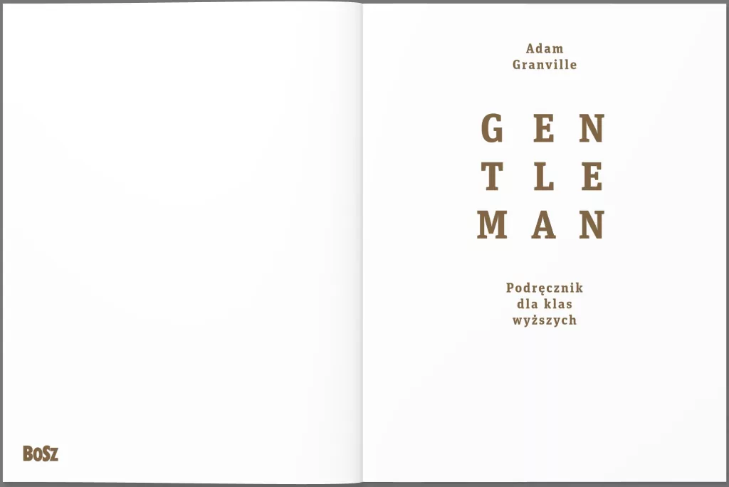 Gentleman. Podręcznik dla klas wyższych - tantis.pl