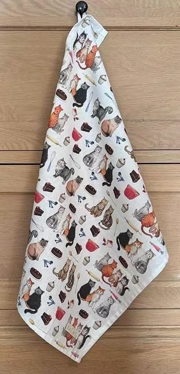 Ręcznik kuchenny TT44 4 koty - tantis.pl