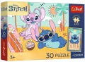 Puzzle 30 Lilo&Stitch Uśmiech Stitcha TREFL - tantis.pl
