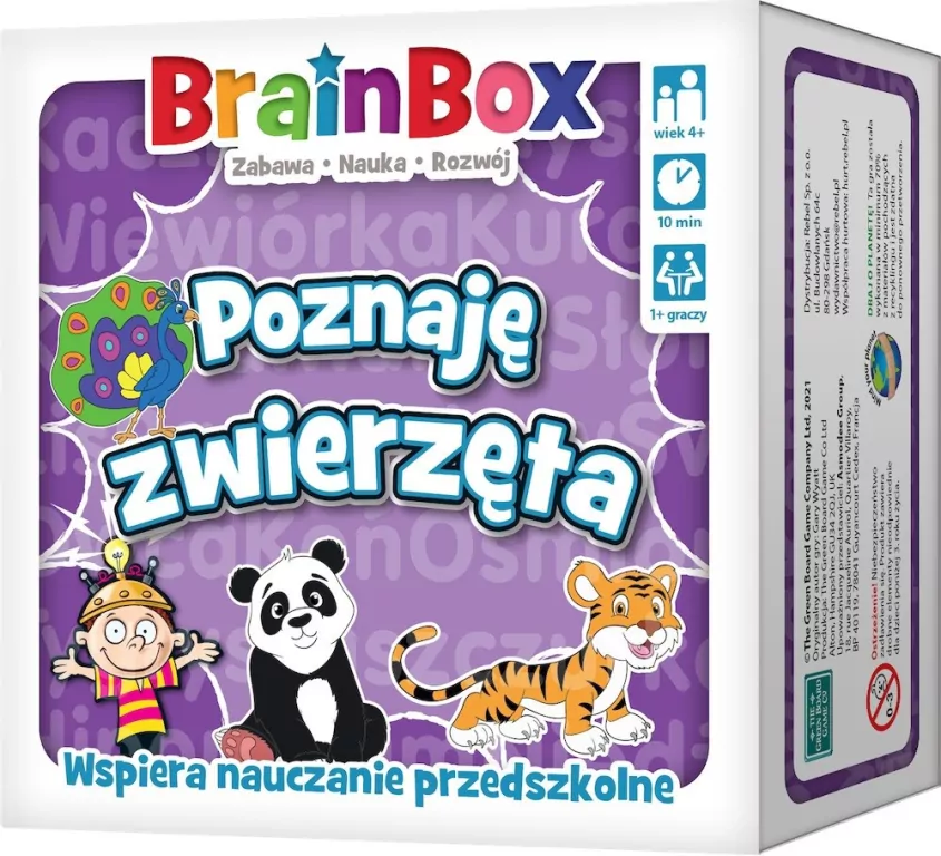 Poznaję zwierzęta. BrainBox - tantis.pl