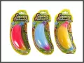 Banan super rozciągliwy, antystresowy / gniotek 14 cm, kolory tęczy, mix - tantis.pl