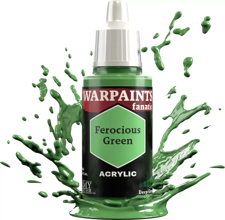 The Army Painter: Warpaints - Fanatic - Ferocious Green - tantis.pl