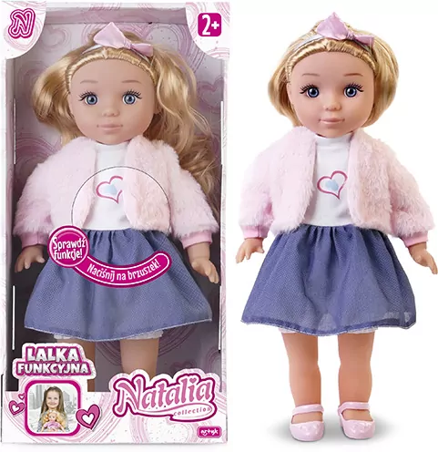 Lalka Natalia funkcyjna 36cm - tantis.pl