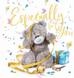 Kartka urodzinowa holograficzna 3D Especially for