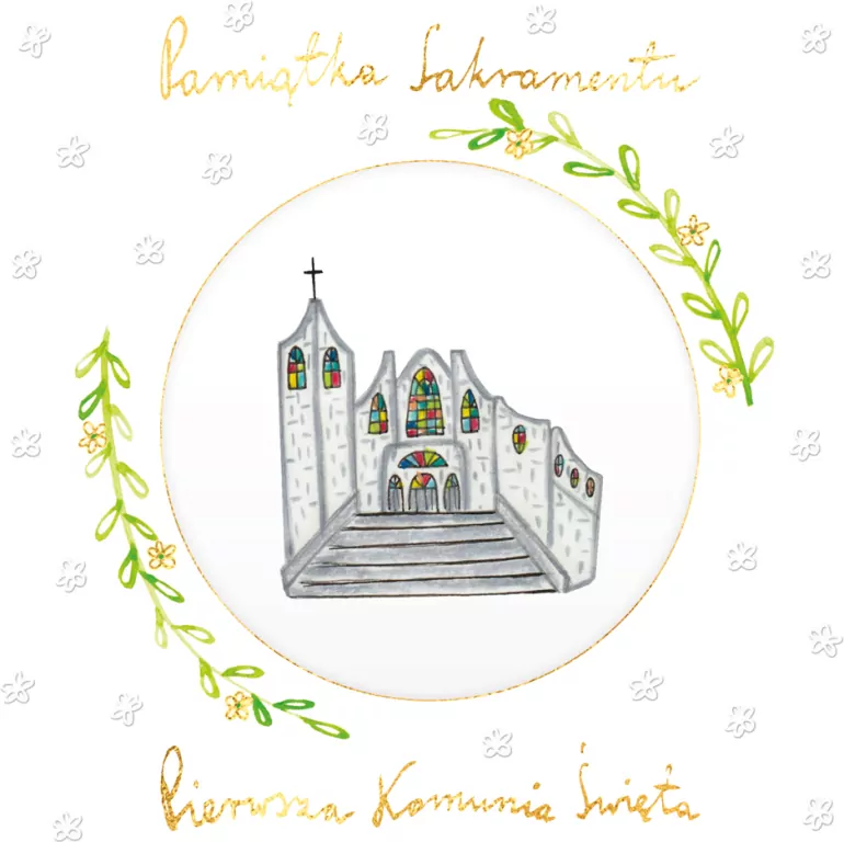 Karnet KW Komunia. Kościółek - tantis.pl