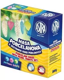 Masa porcelanowa z zestawem farb perłowych - tantis.pl