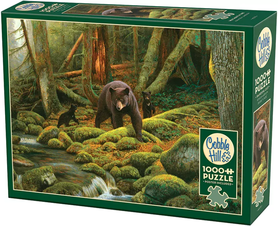 Puzzle 1000 Rodzina niedźwiedzi G3 - tantis.pl