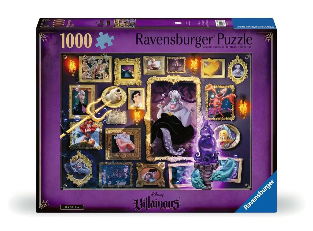 Puzzle 1000 Villainous. Urszula - tantis.pl