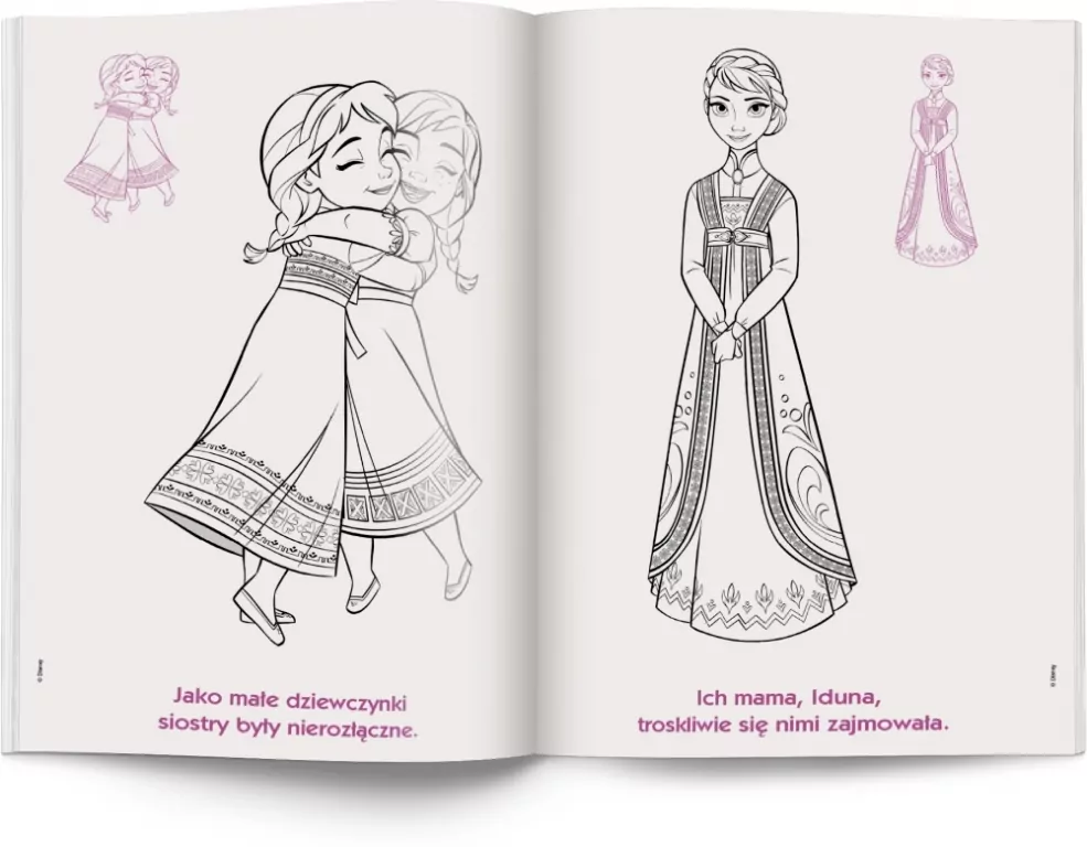 Najklejam i koloruję. Kraina Lodu - tantis.pl