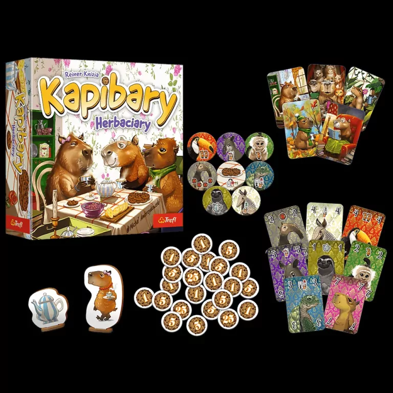 Gra rodzinna Kapibary Herbaciary TREFL - tantis.pl