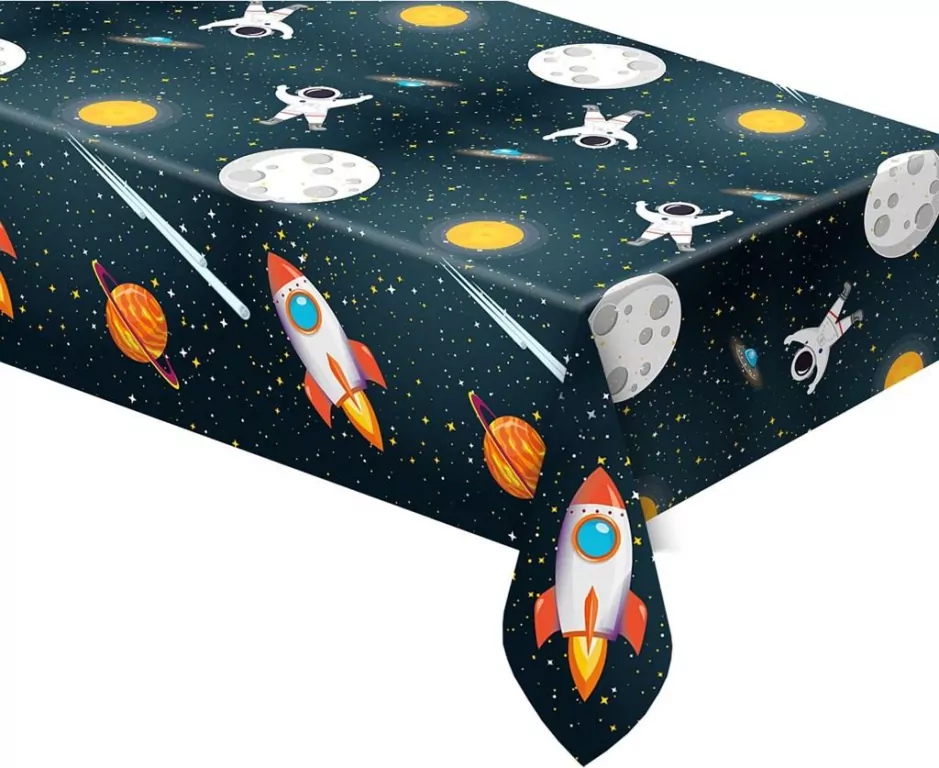 Obrus plastikowy Rocket Space 120x180cm - tantis.pl