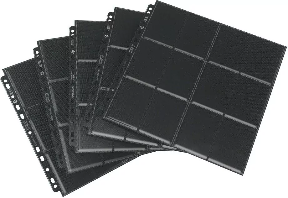 Gamegenic:24-Pocket Pages Sideloading-Black - tantis.pl