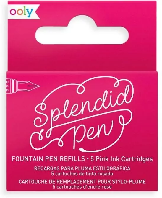 Naboje uzupełniające Splendid różowe - tantis.pl