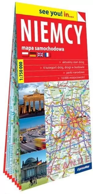 See you in.. Niemcy 1:850 000 - tantis.pl